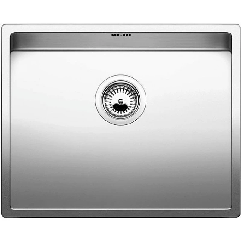 Кухненска мивка BLANCO C-STYLE 500-U, 540х440мм, за вграждане, от неръждаема стомана 522243